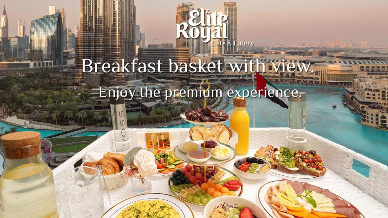 Elite Royal Apartment - Full Burj Khalifa & Fountain View - Premier - 2 Bedrooms & 1 Open Bedroom Without Partition ドバイ エクステリア 写真